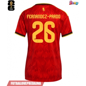 Lacne Ženy Futbalové dres Belgicko Matias Fernandez-Pardo #26 MS 2026 Krátky Rukáv - Domáci